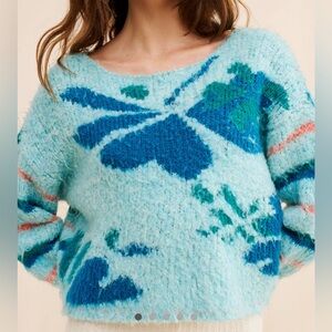Free People Cropped Sweater